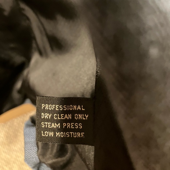 Bachrach blue double breasted suit jacket blazer 40R - Picture 9 of 11